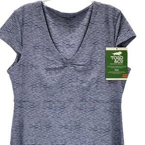 Toad&Co Blue Midi Dress